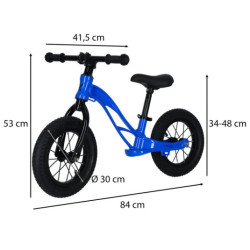 Trike Fix Active X1 cross-country bicykel modrý