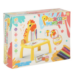 Projektor kresliaci stôl žirafa žltá