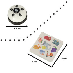 Kartová hra nájdi pár 54 kariet a zvonček