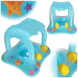 Nafukovací čln matrac s baldachýnom kolesa matrac