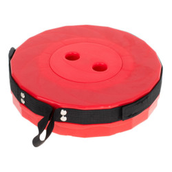 Skladacia stolička pre domáce záhradné kempovanie- červená