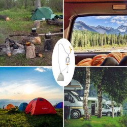 Cestovná sprcha prenosná kempingová sprcha podložka 12v