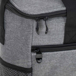 Termo taška na obed na plážový piknik 16L sivá