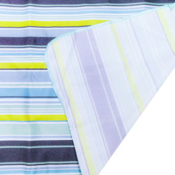 Plážová podložka Plážová pikniková deka 200x200cm modrá