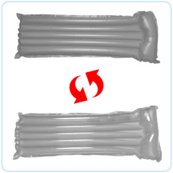 BESTWAY 44013 Nafukovací plavecký matrac sivý