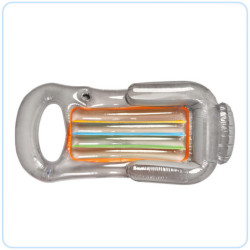 BESTWAY 43028 Nafukovacie kreslo s matracom sivé