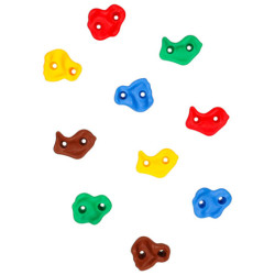 Držiaky na lezecké kamene pre deti 10ks