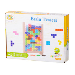 Puzzle tetris stojaca hra