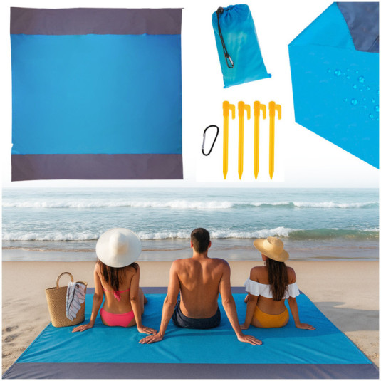 Plážová podložka nepremokavá kempingová deka 210X200