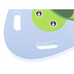 Tabuľa s pokynmi na plávanie pre korytnačku v bazéne