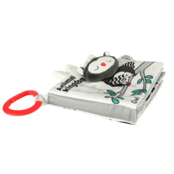 Senzorická kniha mäkké chvosty zvierat sova