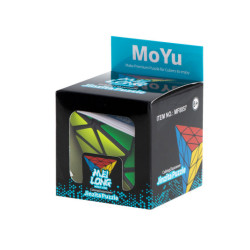 PYRAMINX puzzle hra s kockami Black MoYu