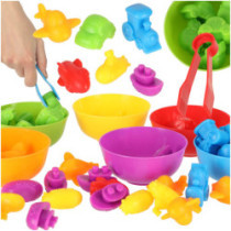 Vzdelávacie prostriedky učiace sa počítať montessori 36el.