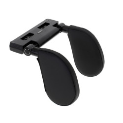 Nastaviteľná opierka hlavy a krku do auta čierna