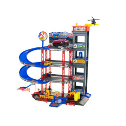 Parkovacia garáž dvojpodlažná čerpacia stanica umývanie áut