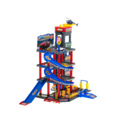 Parkovacia garáž dvojpodlažná čerpacia stanica umývanie áut