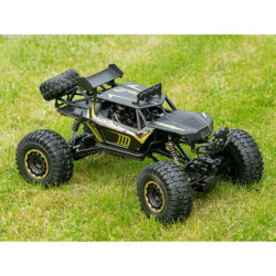 RC auto Rock Crawler v mierke 1:8, 4x4 -  čierne