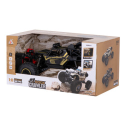 RC auto Rock Crawler v mierke 1:8, 4x4 -  čierne