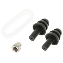 Celá skladacia maska so šnorchlom S/M modrá