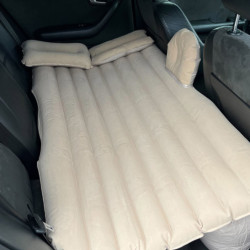 Nafukovací matrac do auta- béžový + pumpa