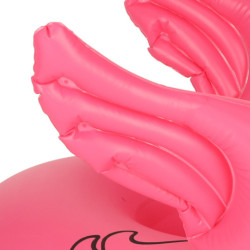 Nafukovací detský pontón na kolesách flamingo