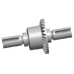 Časť  WL Toys Predný mostík diferenciálu 12428-1148