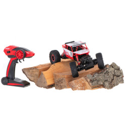 RC auto Rock Crawler 1:18  červené