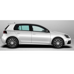 Puklice pre Škoda 16 TREND silver and black