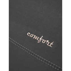 Poťahy pre ŠKODA RAPID (integrované hlavové opierky) II 1+1 (od 2012) Comfort (Alcantara) tmavo šedá (vyp)