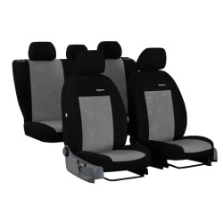 Poťahy pre SUZUKI SX4 S-CROSS (od 2013-2021) Elegance (velour-velour) šedá (vyp)