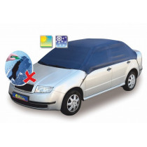 Ochranná autoplachta M 259x147x51cm NYLON rozbalená (vyp)