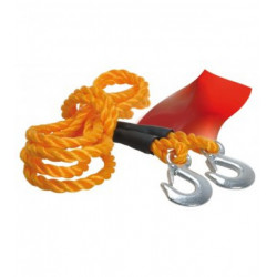 Lano ťažné 5000 kg s karabínami