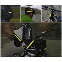 Samolepiaca páska reflexná 2cm x 90cm žltá