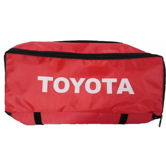 Taška povinnej výbavy Toyota nápis červená