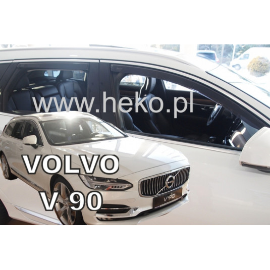 Deflektory VOLVO V90 5D (+zadné) (od 2016)