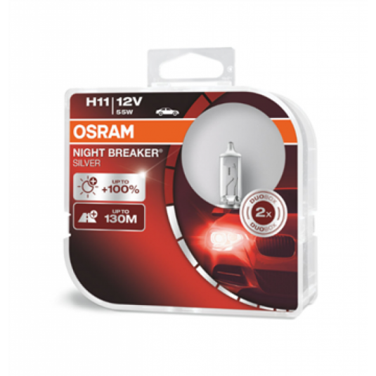 Žiarovky Osram H11 12V NIGHT BREAKER SILVER 2ks
