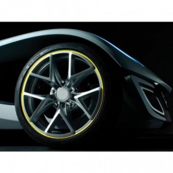 Farebný lem 14"-16" diskov, chróm