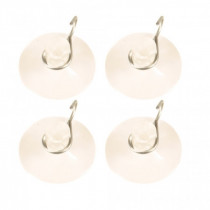 Sada háčikov 4 ks s prísavkou