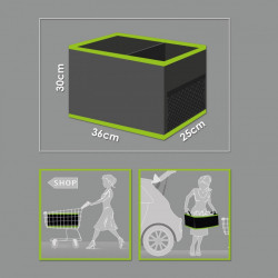 Organizér do batožinového priestoru 36 x 30 x 25 cm