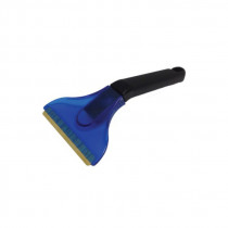 Plastová škrabka na ľad s kovovou čepeľou