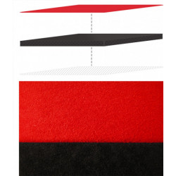 Autopoťahy Elegance čierno-čierne (velour-velour)