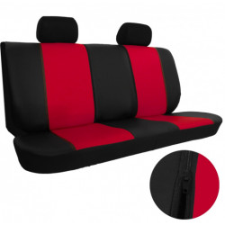 Autopoťahy Exclusive Alcantara slabo šedo-čierne (Alcantara-koža)