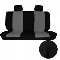 Autopoťahy Tuning 100% ružovo-čierne (velour-textil)