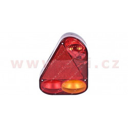 Zadné svetlo ľavé - výška 220mm - gumová priechodka pre kabeláž