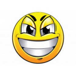 Samolepky živicové 3D Smile 4ks