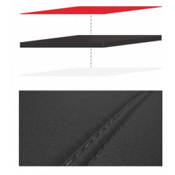 Poťahy pre MERCEDES VITO 2+1 447 (od 2014) Comfort (Alcantara)