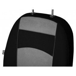 Predné autopoťahy Tuning 1+1 100% šedé 2ks