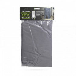 Ochranný poťah na sadu pneumatík - sivá