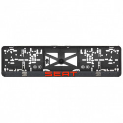 Podložka pod ŠPZ 3D SEAT červená