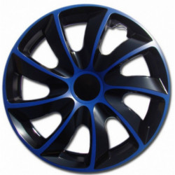 Puklice 16 palcové modro-čierne